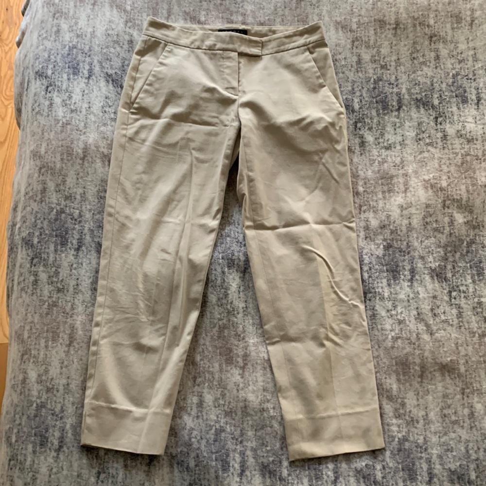 Theory Cotton Cropped Pants